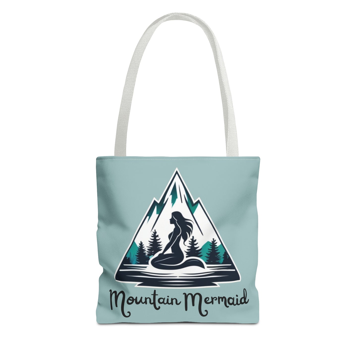 Mountain Mermaid Tote Bag - Durable Book and Shopping Bag, Versatile Travel Accessory for Mermaid Lovers - The Mountain Mermaid Company