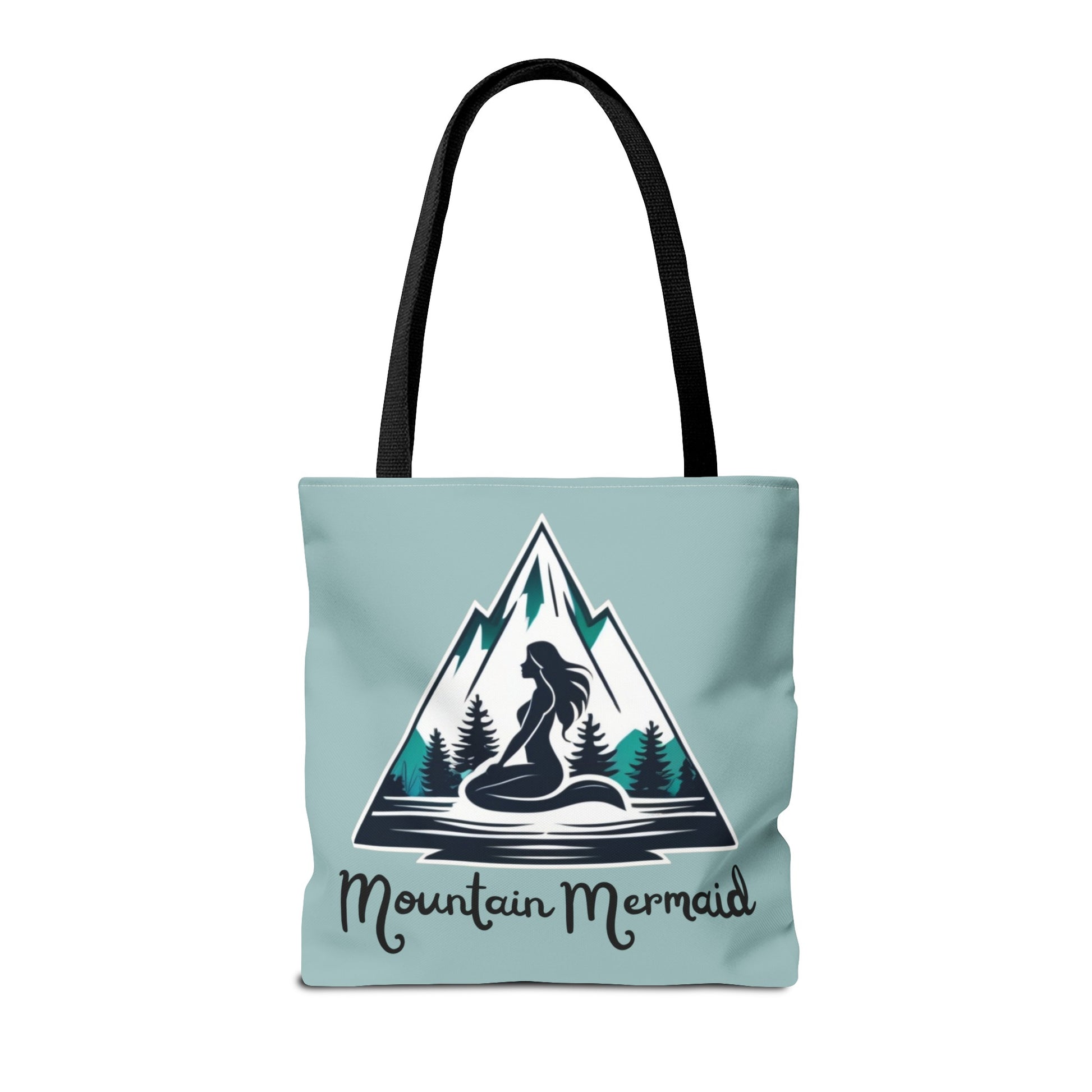 Mountain Mermaid Tote Bag - Durable Book and Shopping Bag, Versatile Travel Accessory for Mermaid Lovers - The Mountain Mermaid Company