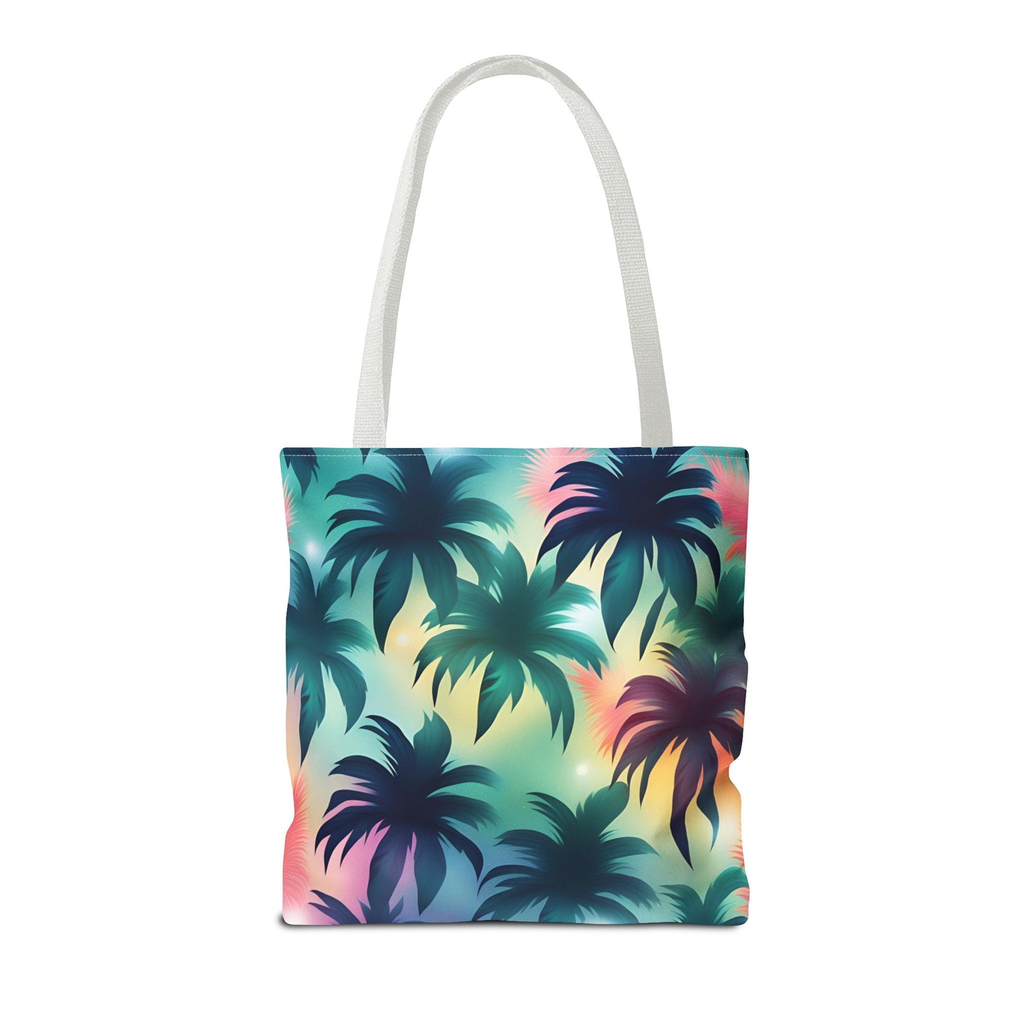 Groovy Palms Tote Bag - Durable Carryall for Everyday Use, Trendy Pool Accessory, Unique Gift for Beach Lovers