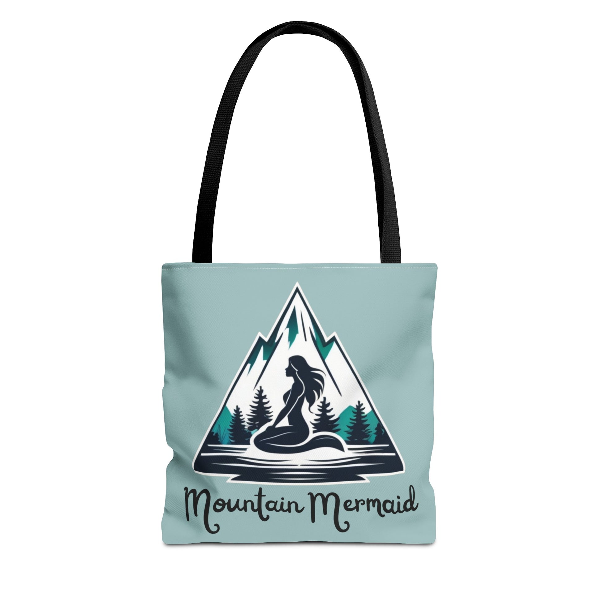 Mountain Mermaid Tote Bag - Durable Book and Shopping Bag, Versatile Travel Accessory for Mermaid Lovers - The Mountain Mermaid Company