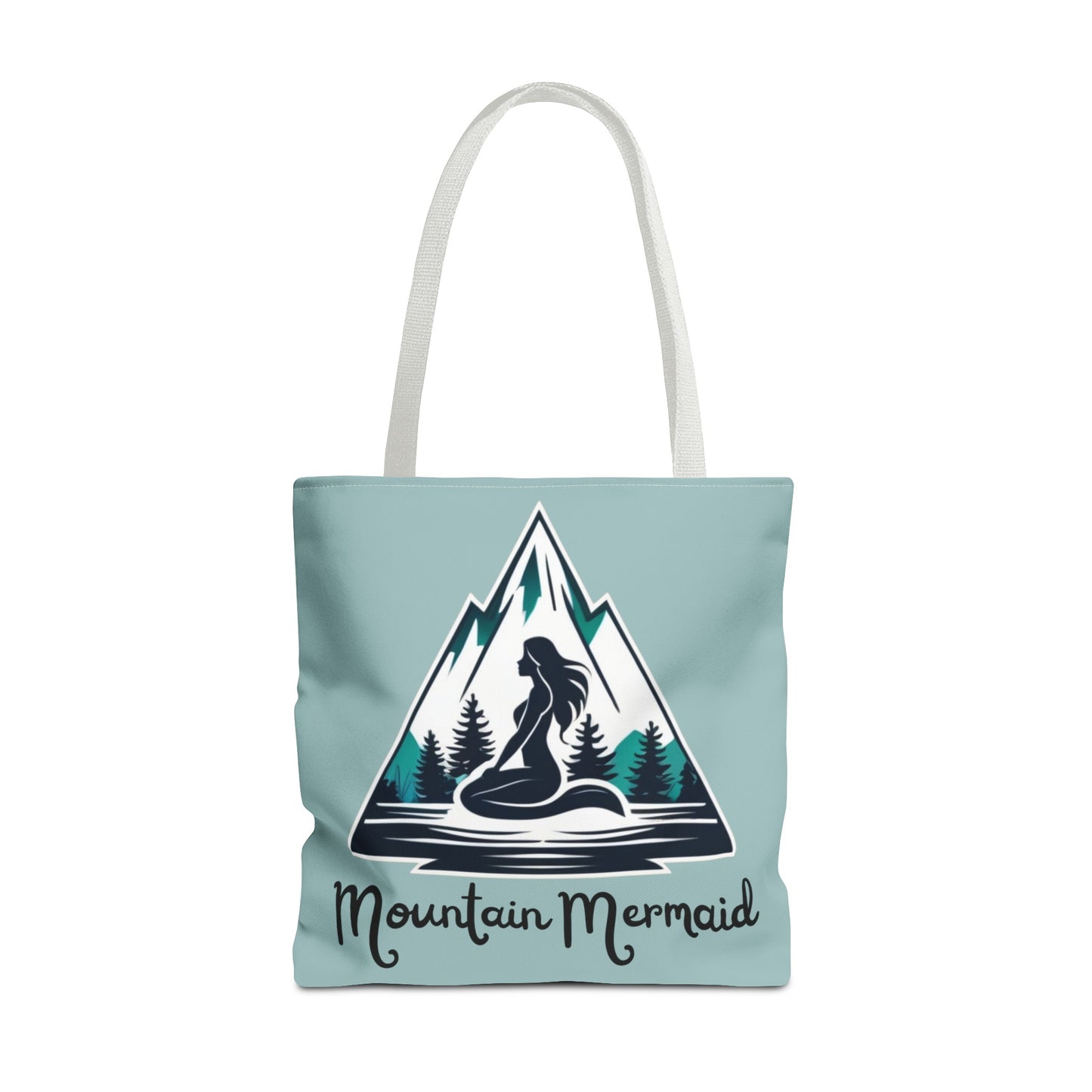 Mountain Mermaid Tote Bag - Durable Book and Shopping Bag, Versatile Travel Accessory for Mermaid Lovers - The Mountain Mermaid Company