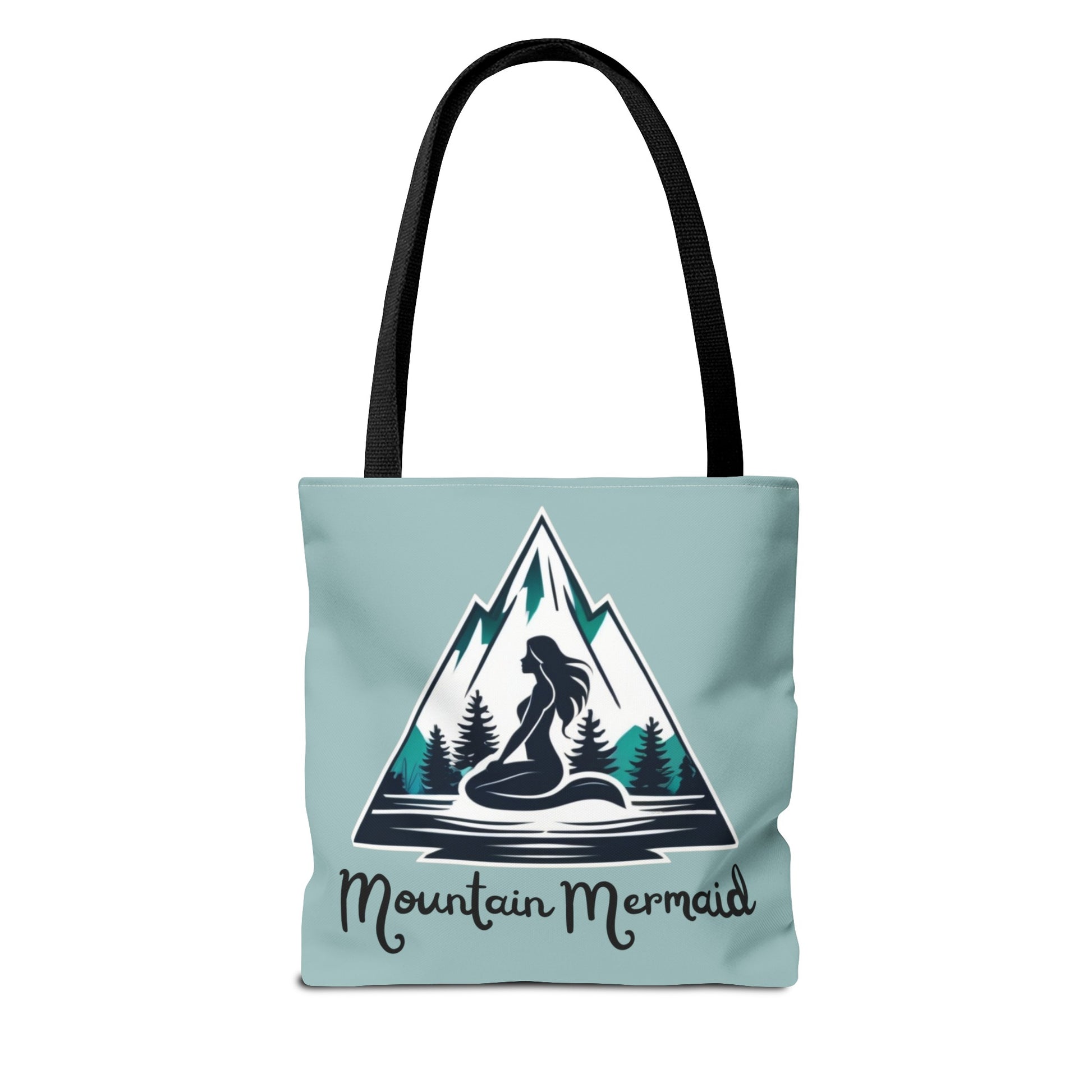 Mountain Mermaid Tote Bag - Durable Book and Shopping Bag, Versatile Travel Accessory for Mermaid Lovers - The Mountain Mermaid Company