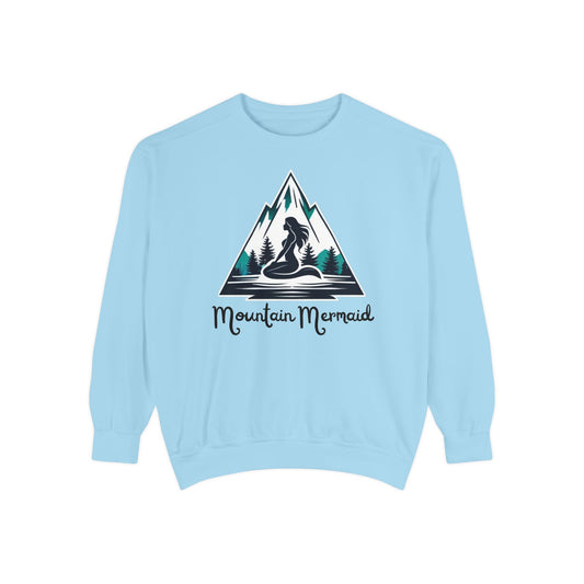 Mountain Mermaid Unisex Sweatshirt - Fashionable Mermaidcore Apparel for Everyday Comfort - Ideal for Fantasy and Outdoor Lovers - The Mountain Mermaid Company