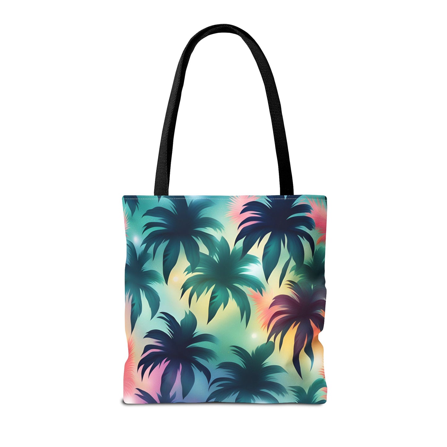 Groovy Palms Tote Bag - Durable Carryall for Everyday Use, Trendy Pool Accessory, Unique Gift for Beach Lovers