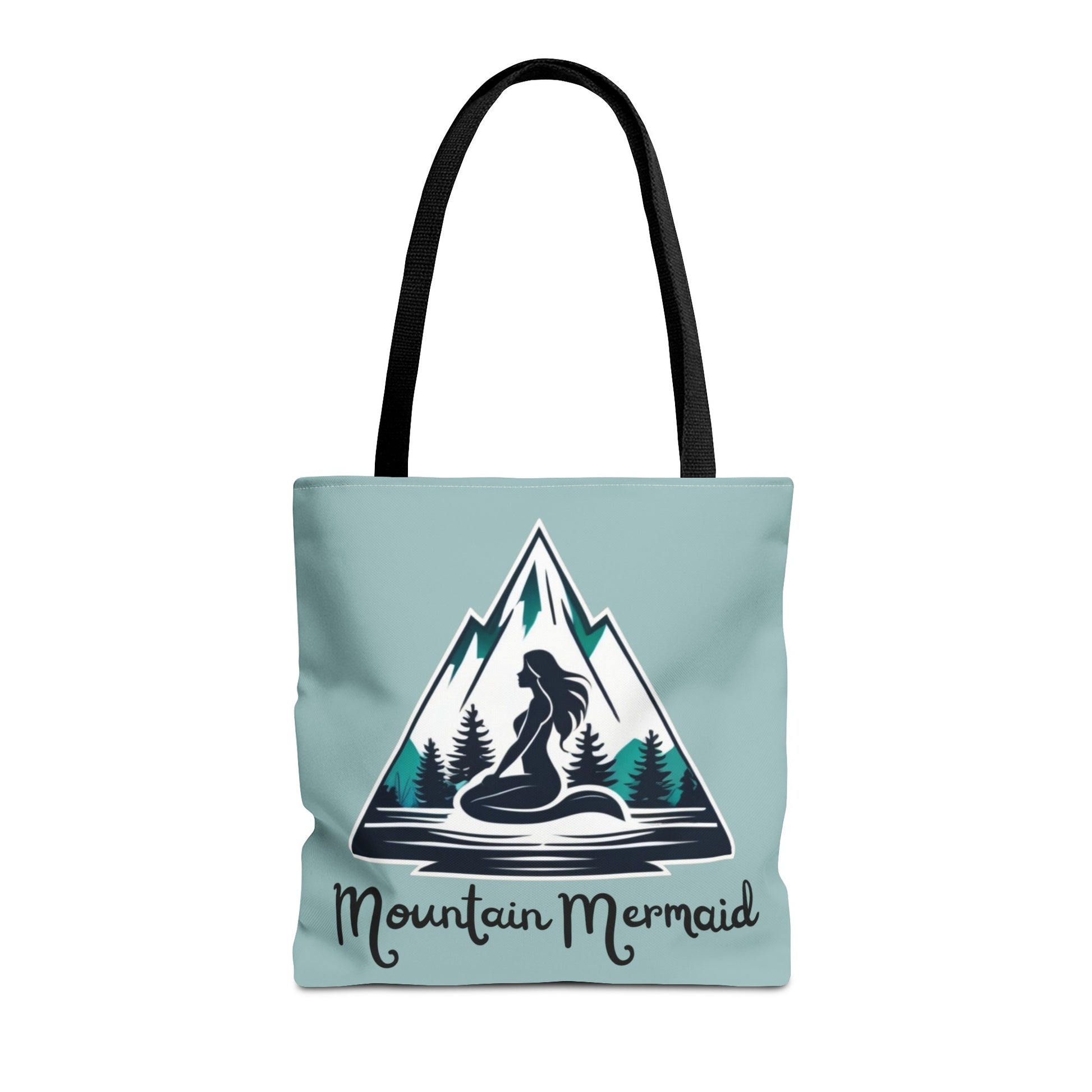 Mountain Mermaid Tote Bag - Durable Book and Shopping Bag, Versatile Travel Accessory for Mermaid Lovers - The Mountain Mermaid Company