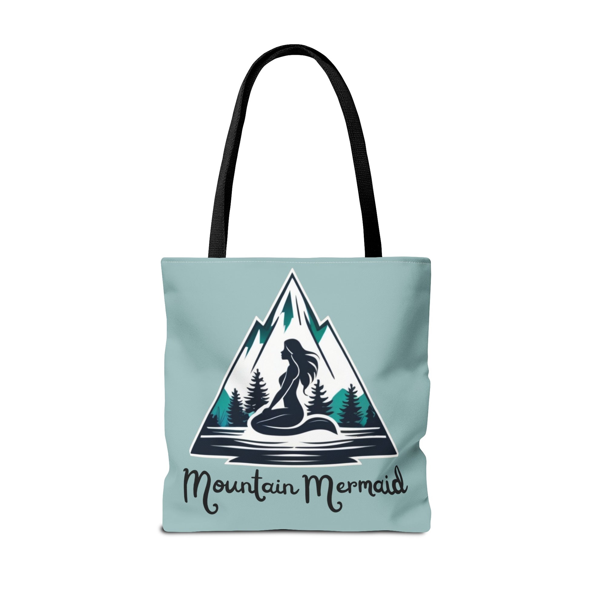 Mountain Mermaid Tote Bag - Durable Book and Shopping Bag, Versatile Travel Accessory for Mermaid Lovers - The Mountain Mermaid Company