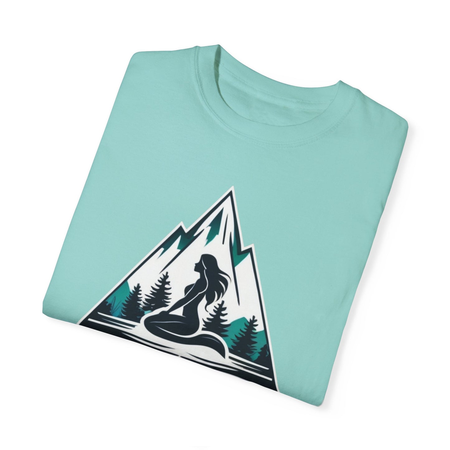 Mountain Mermaid Unisex T-shirt - Fashionable Mermaidcore Apparel for Everyday Comfort, Ideal for Fantasy and Outdoor Enthusiasts - The Mountain Mermaid Company