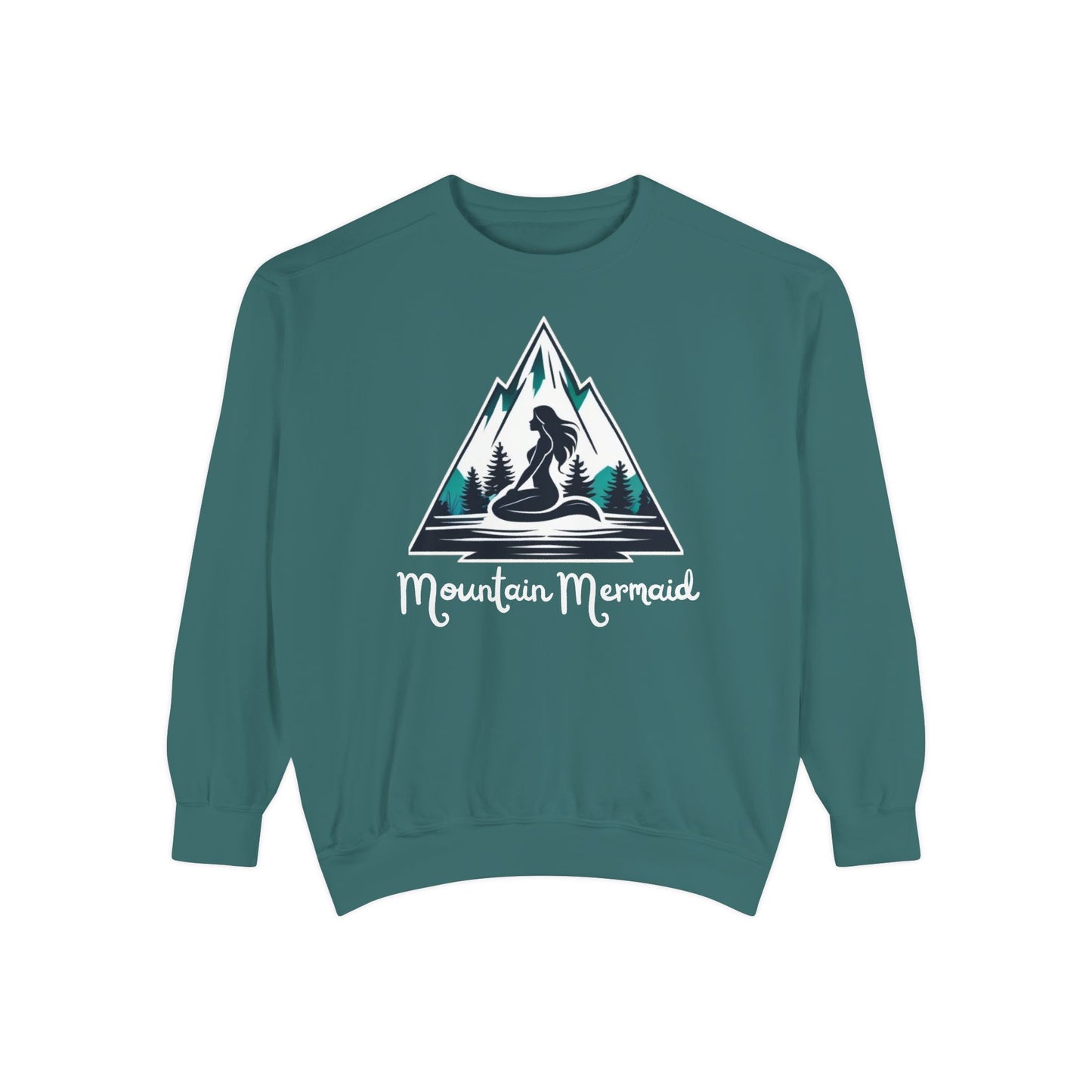 Mountain Mermaid Unisex Sweatshirt - Fashionable Mermaidcore Apparel for Everyday Comfort - Ideal for Fantasy and Outdoor Lovers - The Mountain Mermaid Company