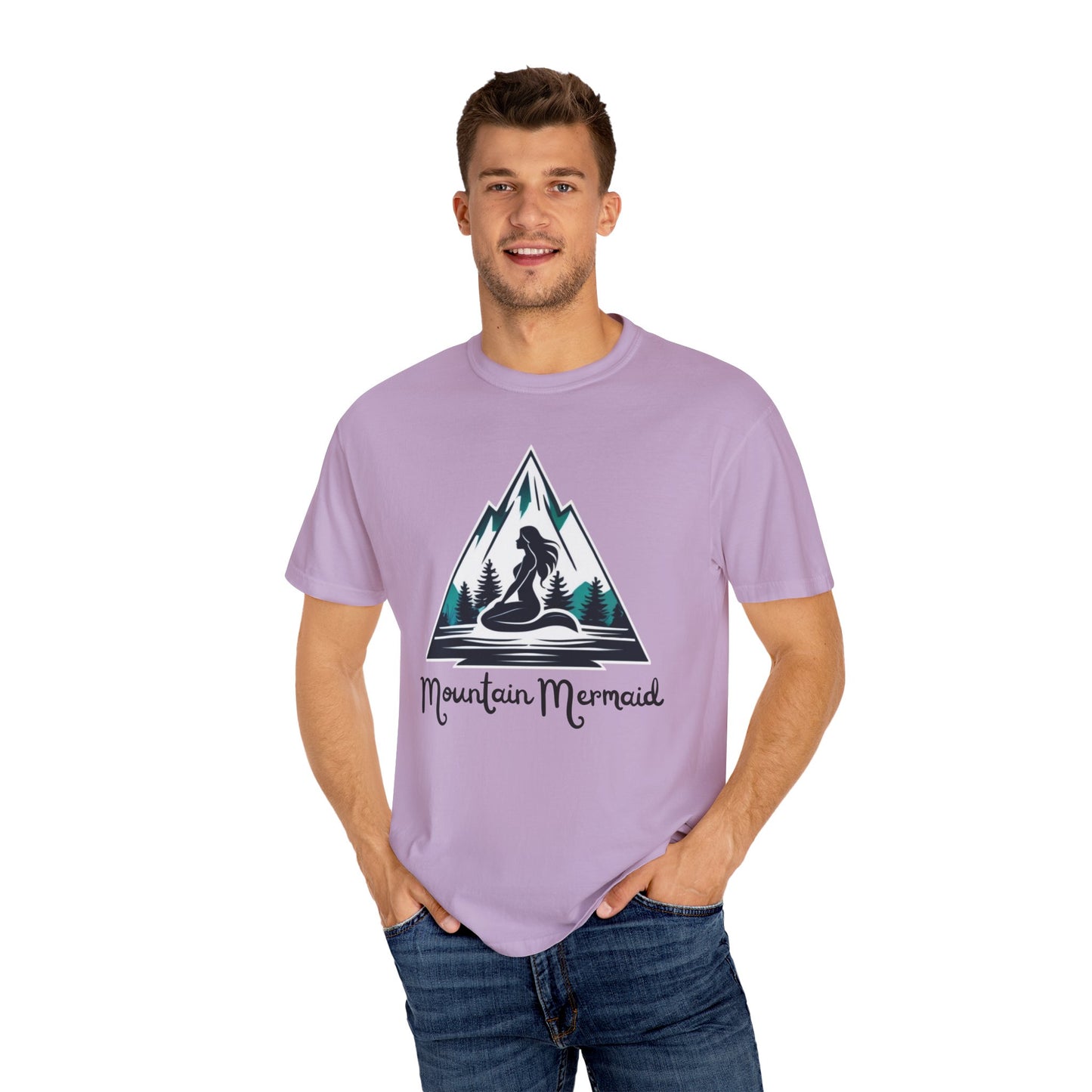 Mountain Mermaid Unisex T-shirt - Fashionable Mermaidcore Apparel for Everyday Comfort, Ideal for Fantasy and Outdoor Enthusiasts - The Mountain Mermaid Company