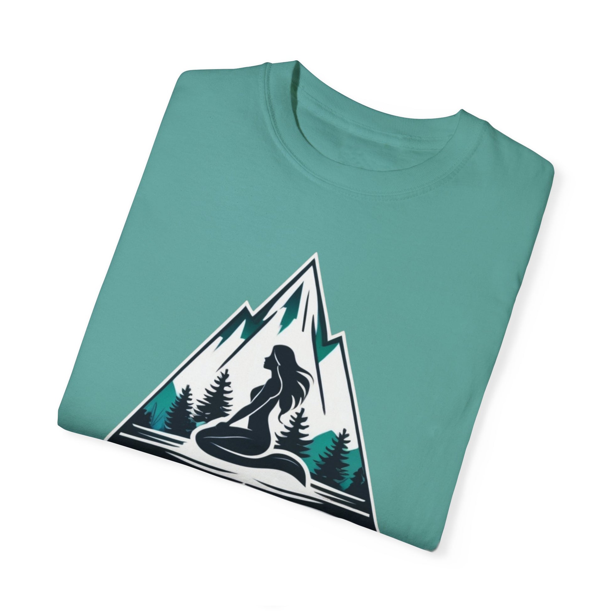 Mountain Mermaid Unisex T-shirt - Fashionable Mermaidcore Apparel for Everyday Comfort, Ideal for Fantasy and Outdoor Enthusiasts - The Mountain Mermaid Company