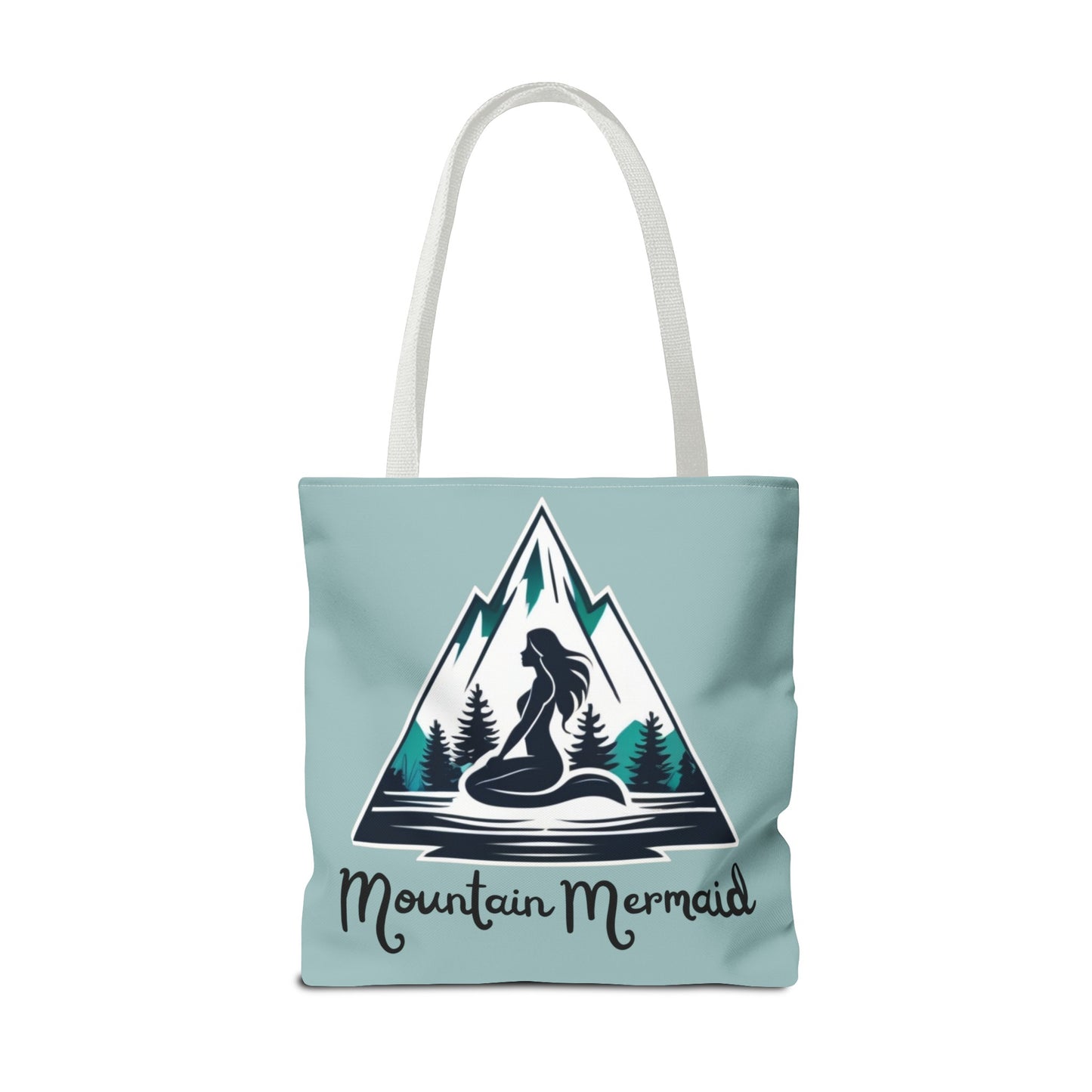 Mountain Mermaid Tote Bag - Durable Book and Shopping Bag, Versatile Travel Accessory for Mermaid Lovers - The Mountain Mermaid Company