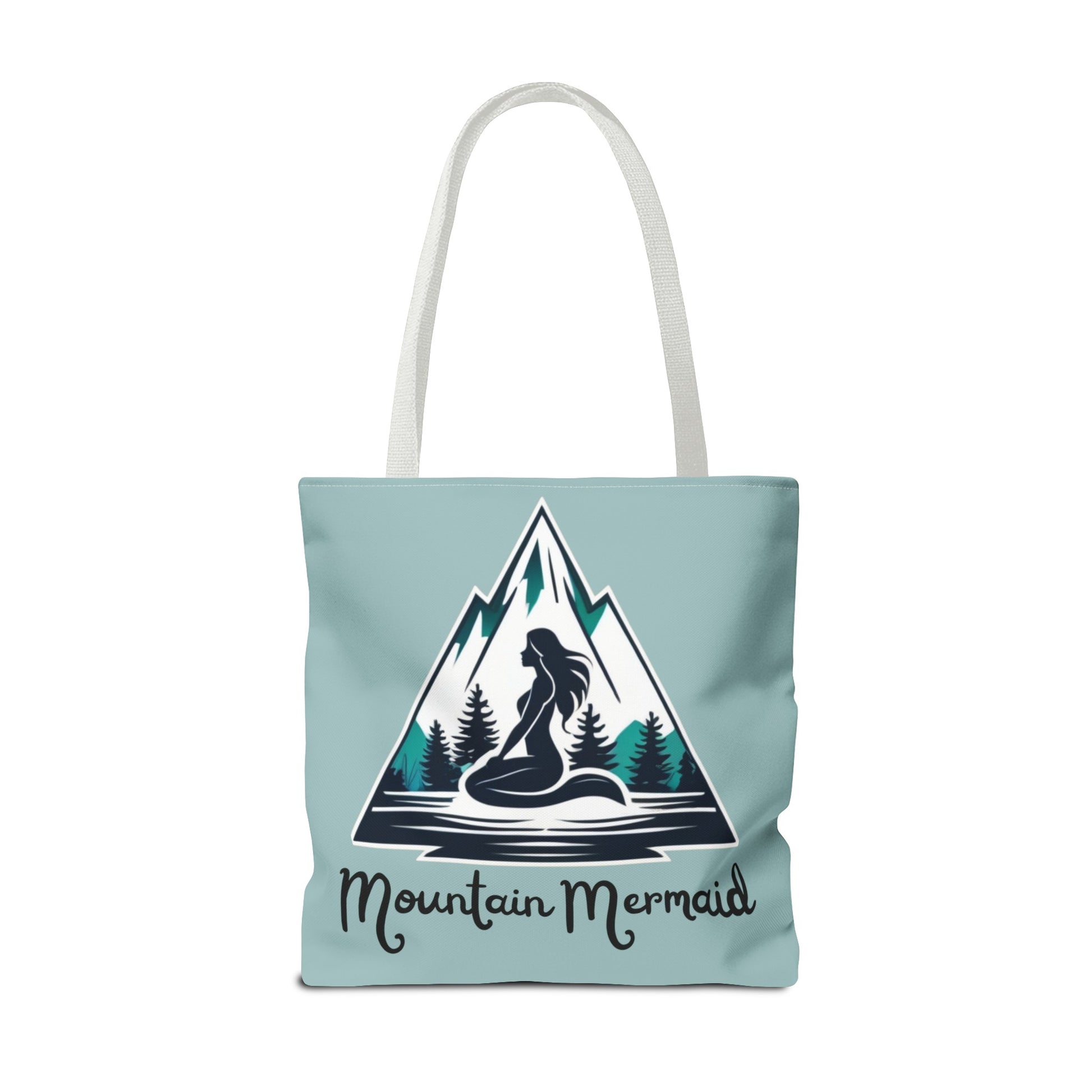 Mountain Mermaid Tote Bag - Durable Book and Shopping Bag, Versatile Travel Accessory for Mermaid Lovers - The Mountain Mermaid Company