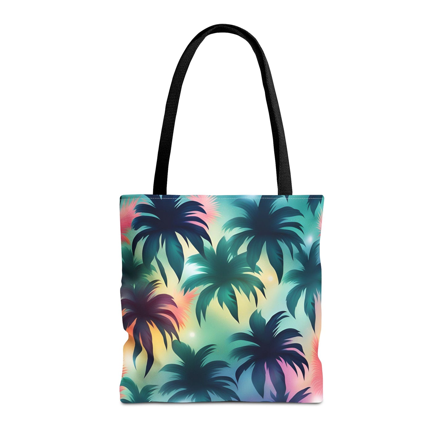 Groovy Palms Tote Bag - Durable Carryall for Everyday Use, Trendy Pool Accessory, Unique Gift for Beach Lovers